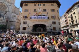 Els alumnes d’Es Convent clamen pel medi ambient