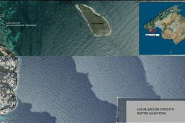 El GOB fa una crida a oposar-se a la instal·lació d'un nou circuit de motos d’aigua: «Incompleix la normativa de Costes»