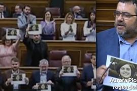 [VÍDEO] Vicenç Vidal promet que les Balears recuperaran la Llei de Memòria i el Congrés de Diputats s'omple de fotos d'Aurora Picornell