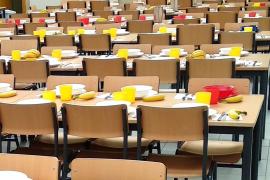 Imatge d'un menjador escolar d'un centre educatiu.