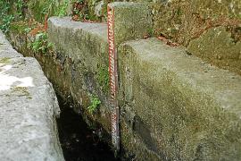 SEQUIA EN LAS FUENTES GRANDES DE SOLLER