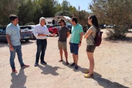 MÉS, sobre el pàrquing il·legal de Cala sa Nau: «El PP i Galmés se situen sempre devora els infractors»
