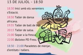 Som Serralta reivindica la multiculturalitat de la barriada a través del ball i la gastronomia