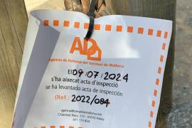 El Consell permet l'aparcament il·legal de Cala sa Nau