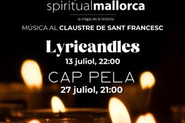 Lyricandles i Cap Pela, «dues nits d'emocions a la llum de les espelmes»