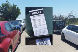 Acció de protesta per denunciar la massificació turística a Manacor: multes i hackeig al guiri