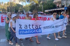 [FOTOGALERIA] «Mallorca no es ven», «És ben hora d'aturar»... Veus i mirades diverses demanen un canvi de rumb