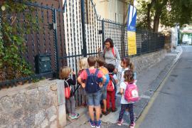 Imatge d'arxiu de l'entrada del CEIP Ses Marjades.