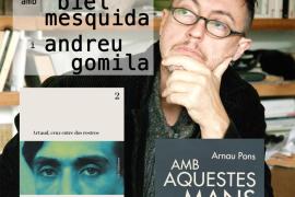 Imatge del cartell d'aquesta interessant trobada literària amb Arnau Pons.