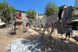 Retirat el tendal de l'Alameda per la previsió de mal temps