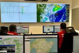 Els Bombers de Mallorca han fet 25 intervencions, tres de les quals en incendis provocats per la caiguda de llamps