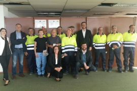 Una desena de persones aturades comencen la rehabilitació de l'edifici de Gesa.