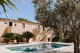 Imatge de l'agroturisme de Sa Talia Blanca que explota la família de Joan Monjo.