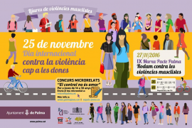 Marxa a peu i amb bicicleta a Palma «per lluitar contra la violència masclista» 
