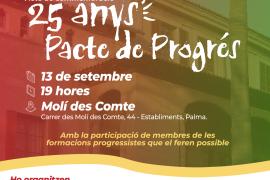 25è aniversari del Pacte de Progrés