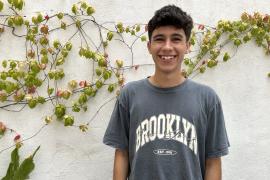 Redden, estudiant de física a la UIB, ha viscut tota la seva vida a Fornalutx.