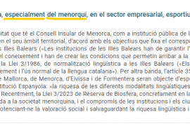 'Fem-ho en Català' combat les ofensives del Consell de Menorca contra la llengua pròpia