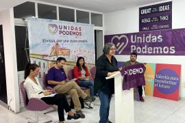 Imatge de la trobada d'Unides Podem celebrada aquest dissabte a Eivissa.