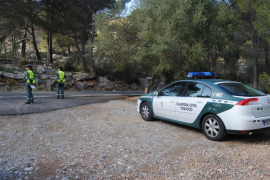Motoristes multats a la carretera del Puig Major per anar poc a poc