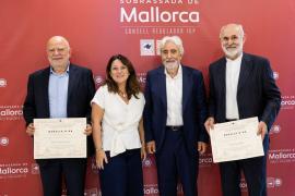 Sebastià Cruellas, Antònia M. Torres, Andreu Palou y Antoni Pinya.