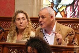 Jaume Alzamora parla en el Consell de Mallorca