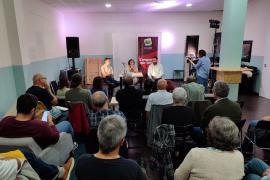 Imatge de l'assemblea d'Esquerra Unida de les Illes Balears (EUIB) celebrada aquest dissabte a l'espai SUS Cultura de Palma.