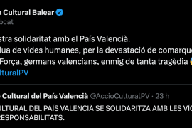 L'Obra Cultural Balear expressa la seva solidaritat amb les víctimes de les inundacions al País Valencià