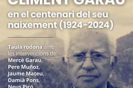 L'OCB i el Grup Blanquerna retran homenatge a Climent Garau en el centenari del seu naixement