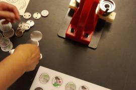 Imatge del taller de serigrafia celebrat per Ciutadans per Palestina a Sineu.