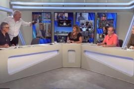 [VÍDEO] Un Guàrdia Civil retirat que va ser condemnat per agredir un sindicalista, abandona un programa de TV quan li recorden