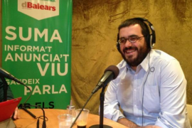 Vicenç Vidal als estudis d'Ona Mediterrània.