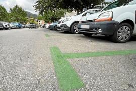 Imatge de les places ZAR creades enguany a Teixidores.