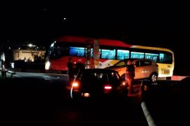 Moment de l'accident.