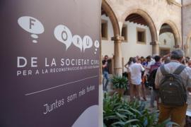 El Fòrum de la Societat Civil no participarà en el Pacte per la Sostenibilitat fins que aquest no compti amb una metodologia «participativa, rigorosa i transparent»