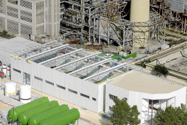 Imatge de la dessaladora d’Eivissa.