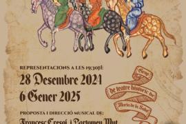 Representació teatral, 'Consueta dels tres Reis d’Orient', a l’església de Maria de la Salut