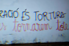 La Policia espanyola diu que ha identificat els autors de les pintades a la comissaria de Maó