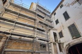 El Consell de Mallorca comença les obres prèvies a la restauració del casal de Can Weyler