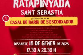 La Ratapinyada es trasllada al casal de barri de l'Escorxador per la possibilitat de pluja
