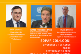 L'ASM organitza un sopar col·loqui amb tres experts en dret internacional per a parlar d’autodeterminació