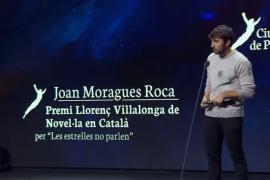 [VÍDEO] «Patrocinar el bilingüisme és una excusa per a oblidar el deure que tenim de preservar la nostra llengua», la defensa del català del premi Ciutat de Palma de Novel·la