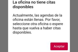 Denuncien que els ciutadans de les Balears que necessiten un habitatge no poden obtenir cita a l'Ibavi