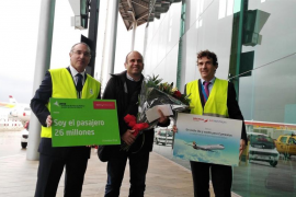 L'aeroport de Palma rep el passatger 26 milions d'enguany