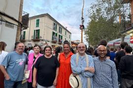 Imatge dels regidors del PSIB-PSOE a l'Ajuntament de Bunyola.