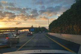 Oberts al trànsit els dos carrils de baix del pont de Jacint Verdeguer que connecten amb l’autopista d’Inca