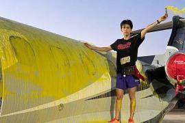 Detenen una activista per la protesta contra els jets privats a Eivissa