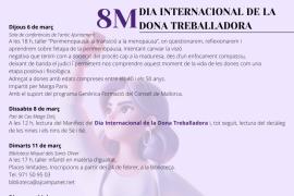 Campanet presenta cartell i programació pel 8M