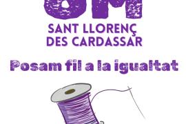 8 de març a Sant Llorenç des Cardassar: «Posam fil a la igualtat»