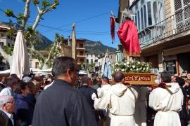 La Processó de l'Encontre tanca una intensa Setmana Santa a la Vall