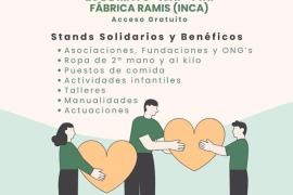 Imatge del cartell de la primera edició de la Fira de la Solidaritat d'Inca.